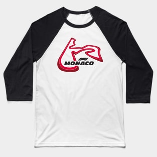 Grandprix Monaco Circuit Baseball T-Shirt